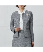 【ジェイ プレス/J.PRESS】の【セットアップ対応】Light Tweed ノーカラー ジャケット ブラックMIX系6|ID: prp329100004680231 ipo3291000000033806634