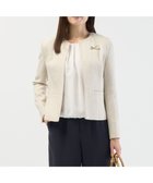 【ジェイ プレス/J.PRESS】の【セットアップ対応】Light Tweed ノーカラー ジャケット 人気、トレンドファッション・服の通販 founy(ファニー) ファッション Fashion レディースファッション Fashion for Women アウター Coat / Outerwear Collection レディースジャケット・軽アウター Jackets ノーカラージャケット / シンプル上品コーデ Collarless Jackets インナー Innerwear ジャケット Jacket, Outerwear セットアップ Set-Up, Coordinated Outfit ツイード Twill, Twill Weave バランス Balance, Style Balance 夏 Summer S/S・春夏 SS, Spring/Summer, Warm Season A/W・秋冬 Autumn/Winter thumbnail ベージュMIX系6|ID: prp329100004680231 ipo3291000000034809045