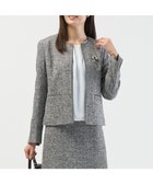 【ジェイ プレス/J.PRESS】の【セットアップ対応】Light Tweed ノーカラー ジャケット 人気、トレンドファッション・服の通販 founy(ファニー) ファッション Fashion レディースファッション Fashion for Women アウター Coat / Outerwear Collection レディースジャケット・軽アウター Jackets ノーカラージャケット / シンプル上品コーデ Collarless Jackets インナー Innerwear ジャケット Jacket, Outerwear セットアップ Set-Up, Coordinated Outfit ツイード Twill, Twill Weave バランス Balance, Style Balance 夏 Summer S/S・春夏 SS, Spring/Summer, Warm Season A/W・秋冬 Autumn/Winter thumbnail ブラックMIX系6|ID: prp329100004680231 ipo3291000000034809047
