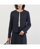 【ジェイ プレス/J.PRESS】の【セットアップ対応】Light Tweed ノーカラー ジャケット ネイビー系|ID: prp329100004680231 ipo3291000000036378031