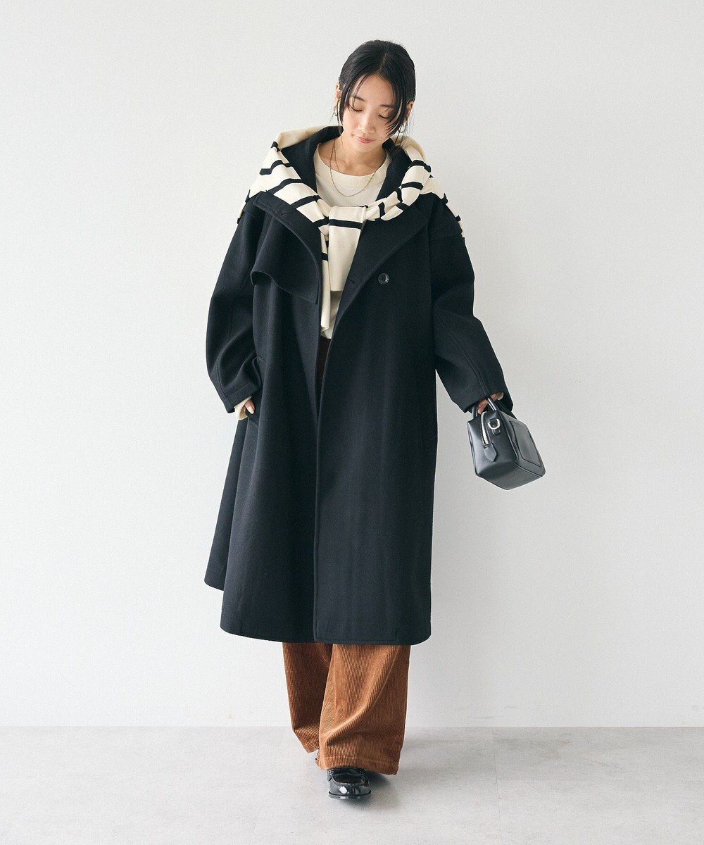 【クラフトスタンダードブティック/CRAFT STANDARD BOUTIQUE】のスタンドカラーコート インテリア・キッズ・メンズ・レディースファッション・服の通販 founy(ファニー) 　ファッション　Fashion　レディースファッション　Fashion for Women　アウター　Coat / Outerwear Collection　コート・ロングコート・ピーコート　Long Coats, Peacoats & More　レディースジャケット・軽アウター　Jackets　アイビー　Ivy Pattern　ショルダー　Shoulder, Shoulder Strap　シンプル　Simple, Minimal　ジャケット　Jacket, Outerwear　スタンド　Stand Collar, Upright Stand　タイトスカート　Pencil Skirt, Tight Skirt　チェック　Check, Plaid, Tartan　ドロップ　Drop Shoulder, Dropped Style　ベーシック　Basic, Essential　ポケット　Pocket, Pocket Detail　防寒　Cold Protection, Winter-Ready　リブニット　Rib Knit, Ribbed Knit　ロング　Long, Long-Length　ワイド　Wide, Wide Fit　A/W・秋冬　Autumn/Winter　エレガント 上品　Elegant　Black|ID: prp329100004680232 ipo3291000000033806638