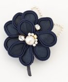 【エニィ スィス/any SiS】のプチフラワー コサージュ ネイビー|ID: prp329100004680236 ipo3291000000033806654