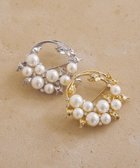 【エニィ スィス/any SiS】のドロップパール調 ブローチ ゴールド|ID: prp329100004680238 ipo3291000000034282470