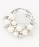 【エニィ スィス/any SiS】のドロップパール調 ブローチ シルバー|ID: prp329100004680238 ipo3291000000034282471