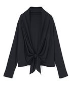 【三愛水着楽園/San-ai Resort】の【UPF50+】ショート丈羽織り M・L【San-ai Resort(サンアイリゾート)】 人気、トレンドファッション・服の通販 founy(ファニー) ファッション Fashion レディースファッション Fashion for Women トップス・カットソー Cut & Sew Tops カーディガン・羽織り Layered Style Cardigans おすすめ Recommended / Our Picks なめらか Smooth, Silky Texture エレガント 上品 Elegant カーディガン Cardigan, Knitwear ショート Short, Short Length ストレッチ Stretch, Stretchy Fabric ヘムライン Hemline, Bottom Cut 吸水 Absorbent, Quick-Dry 夏 Summer S/S・春夏 SS, Spring/Summer, Warm Season A/W・秋冬 Autumn/Winter thumbnail ブラック|ID: prp329100004680241 ipo3291000000033806671