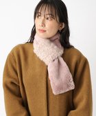 【ムーンバット/MOONBAT】のFURULA バイカラー フェイクファーマフラー 人気、トレンドファッション・服の通販 founy(ファニー) ファッション Fashion レディースファッション Fashion for Women マフラー・スヌード / 冬小物の定番 Scarves & Mufflers イタリア Italy エレガント 上品 Elegant コレクション Collection, Seasonal Line スヌード Snood, Infinity Scarf ダウン Down, Puffer パターン Pattern, Design Print フェイクファー Faux Fur, Imitation Fur 防寒 Cold Protection, Winter-Ready マフラー Scarf, Muffler リアル Real, Realistic A/W・秋冬 Autumn/Winter thumbnail ピンク|ID: prp329100004680245 ipo3291000000033806690