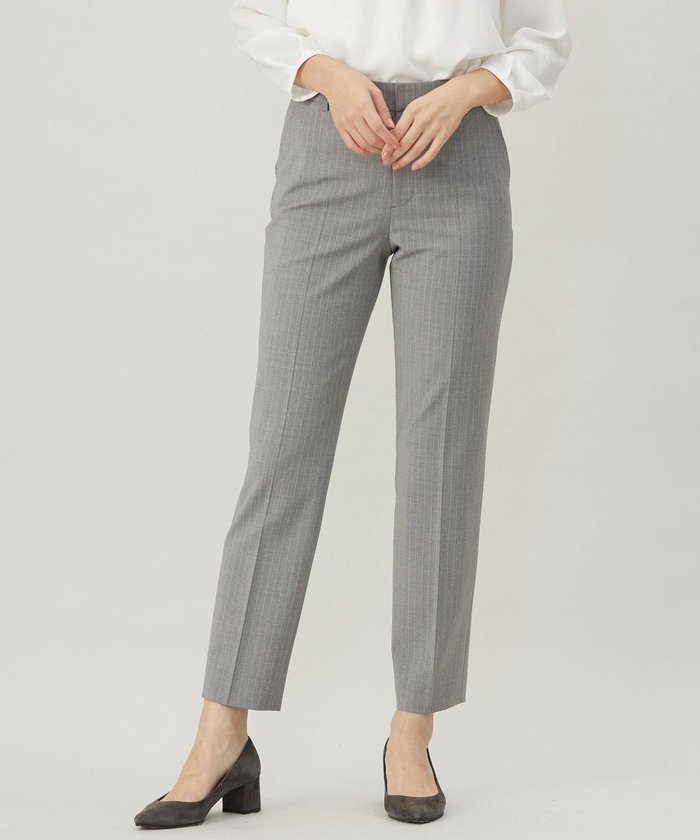 【ジェイ プレス/J.PRESS】の【セットアップ対応】BAHARIYE2 テーパード パンツ インテリア・キッズ・メンズ・レディースファッション・服の通販 founy(ファニー) https://founy.com/ ファッション Fashion レディースファッション Fashion for Women セットアップ Matching Sets レディースパンツ・ボトムス Pants & Trousers / Bottoms ジャケット Jacket, Outerwear ストライプ Stripe, Striped Pattern ストレッチ Stretch, Stretchy Fabric セットアップ Set-Up, Coordinated Outfit センター Center, Center Line テーパード Tapered, Tapered Pants ハンド Hand, Handmade ポケット Pocket, Pocket Detail A/W・秋冬 Autumn/Winter おすすめ Recommended / Our Picks エレガント 上品 Elegant |ID: prp329100004680248 ipo3291000000034212062