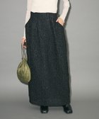 【グリーンパークス/Green Parks】のハイウエストコクーンスカート Black|ID: prp329100004680260 ipo3291000000033806731