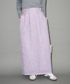 【グリーンパークス/Green Parks】のハイウエストコクーンスカート Purple|ID: prp329100004680260 ipo3291000000033806732