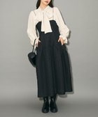 【グリーンパークス/Green Parks】のジャガードキャミワンピース 人気、トレンドファッション・服の通販 founy(ファニー) ファッション Fashion レディースファッション Fashion for Women ワンピース Dresses キャミソールワンピース Camisole Dresses おすすめ Recommended / Our Picks キャミソール Camisole, Spaghetti Strap Top コルセット Corset, Bustier ジャカード／ジャガード Jacquard, Woven Pattern フェミニン Feminine, Girly フレア Flare, Flared ポケット Pocket, Pocket Detail A/W・秋冬 Autumn/Winter thumbnail Black|ID: prp329100004680262 ipo3291000000033806737