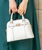 【エニィ スィス/any SiS】の【2WAY】ベルトアクセントブガッティ バッグ 人気、トレンドファッション・服の通販 founy(ファニー) ファッション Fashion レディースファッション Fashion for Women バッグ Bags ベルト&ウエストマーク Belts & Waist Accessories ショルダー Shoulder, Shoulder Strap フェミニン Feminine, Girly エレガント 上品 Elegant 定番 Standard, Basic Item 新作・新入荷 New Arrivals / New In ビジネス 仕事 通勤 Business / Work / Commuting thumbnail アイボリー|ID: prp329100004680292 ipo3291000000035671660