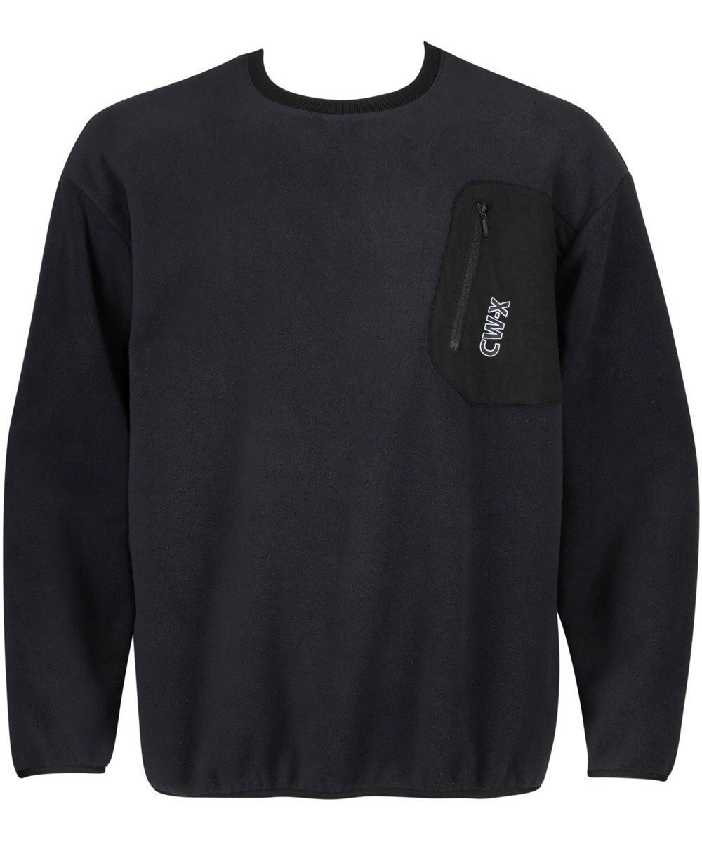 【シーダブリューエックス/CW-X】の【UNISEX】 CW-X プルオーバー 保温(本体) ゆったり設計 長袖 Uネック スポーツ ユニセックス DWR619 /ワコール インテリア・キッズ・メンズ・レディースファッション・服の通販 founy(ファニー) ファッション Fashion レディースファッション Fashion for Women トップス・カットソー Cut & Sew Tops カジュアルプルオーバー・ニットトップス Pullovers & Knit Tops / Casual Pullovers スポーツウェア Functional & Stylish Sportswear スポーツ トップス Athletic Tops / Workout Tops / Training Shirts ユニセックス Unisex, Genderless スポーツ Sports, Activewear ポケット Pocket, Pocket Detail 長袖 Long Sleeve, Full Sleeve ブラック|ID: prp329100004680320 ipo3291000000033806934