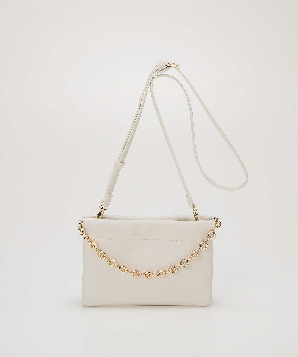 【トプカピ/TOPKAPI】の【TREASURE TOPKAPI】スムース レザー チェーン付き スワローマチ ミニ ショルダー バッグ インテリア・キッズ・メンズ・レディースファッション・服の通販 founy(ファニー) 　ファッション　Fashion　レディースファッション　Fashion for Women　バッグ　Bags　コンパクト　Compact, Small Size　巾着　Drawstring Bag, Kinchaku　ショルダー　Shoulder, Shoulder Strap　チェーン　Chain, Chain Strap　ポケット　Pocket, Pocket Detail　ポシェット　Pochette, Mini Bag　オフ|ID: prp329100004680322 ipo3291000000033806944