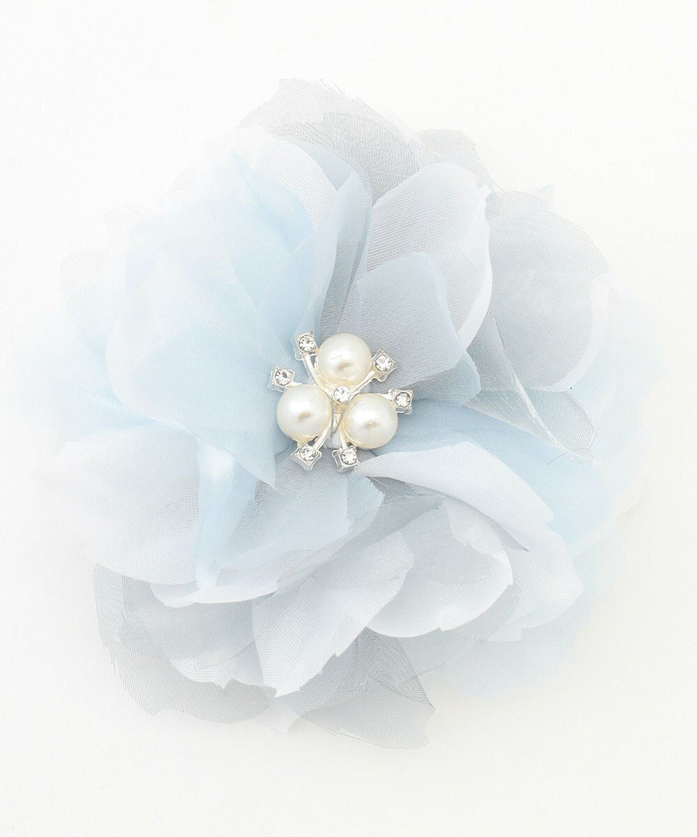 【エニー/ANY】のパールフラワーコサージュ インテリア・キッズ・メンズ・レディースファッション・服の通販 founy(ファニー) 　ファッション　Fashion　レディースファッション　Fashion for Women　アクセサリー　Fashion Accessories　パール　Pearl, Pearl Accent　ブローチ　Brooch, Pin Brooch　再入荷　Restock / Back in Stock　セレモニー　Ceremony　グレー|ID: prp329100004680327 ipo3291000000034282381