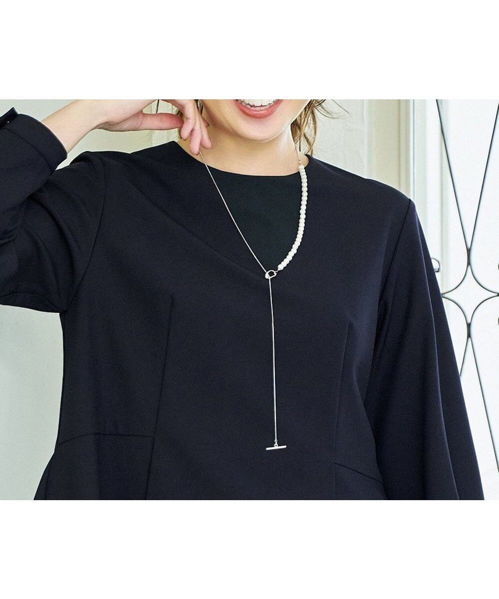 【エニー/ANY】のラリエットネックレス インテリア・キッズ・メンズ・レディースファッション・服の通販 founy(ファニー) 　ファッション　Fashion　レディースファッション　Fashion for Women　ジュエリー　Jewelry　ネックレス　Necklaces & Pendants　おすすめ　Recommended / Our Picks　アクセサリー　Fashion Accessories　ギフト プレゼント　Gift / Present　セレモニー　Ceremony　チェーン　Chain, Chain Strap　ネックレス　Necklace, Pendant Necklace　パール　Pearl, Pearl Accent　再入荷　Restock / Back in Stock　シルバー|ID: prp329100004680331 ipo3291000000033806973