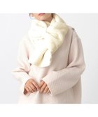 【ムーンバット/MOONBAT】の【WEB限定ラッピング袋付】PAUL JOE ACCESSOIRES フェイクファービッグリボンマフラー オフホワイト|ID: prp329100004680349 ipo3291000000035604175