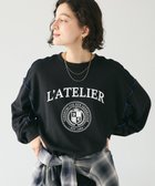 【クラフトスタンダードブティック/CRAFT STANDARD BOUTIQUE】の配色ロゴメロープルオーバー 人気、トレンドファッション・服の通販 founy(ファニー) ファッション Fashion レディースファッション Fashion for Women トップス・カットソー Cut & Sew Tops シャツ・ブラウス・オフィスカジュアル Elegant Blouses & Button-Ups ロングTシャツ・Tシャツ Longline T-Shirts & Tees カジュアルプルオーバー・ニットトップス Pullovers & Knit Tops / Casual Pullovers カットソー・ベーシックTシャツ Cut-and-Sewn Tops / Stretch Tees & Basics カットソー Cut and Sewn Top シンプル Simple, Minimal スウェット / スエット Sweatshirt, Sweatwear 定番 Standard, Basic Item フロント Front, Front Design プリント Print, Printed Pattern ポケット Pocket, Pocket Detail リメイク Remake, Reconstructed ロング Long, Long-Length 冬 Winter / This Winter A/W・秋冬 Autumn/Winter おすすめ Recommended / Our Picks 2024年 2024 エレガント 上品 Elegant 2024-2025秋冬・A/W Autumn/Winter 2024–25 AW24–25 thumbnail Black|ID: prp329100004680357 ipo3291000000033807067