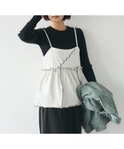 【クラフトスタンダードブティック/CRAFT STANDARD BOUTIQUE】の配色メローキャミトップス Oatmeal|ID: prp329100004680358 ipo3291000000033807071