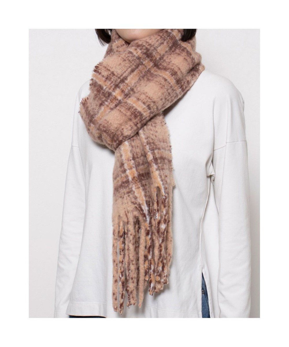 【アンビリオン/UNBILLION】のカシュネ cache nez / ブークレオンブレーチェックストール インテリア・キッズ・メンズ・レディースファッション・服の通販 founy(ファニー) ファッション Fashion レディースファッション Fashion for Women アクセサリー Fashion Accessories ギフト プレゼント Gift / Present クリスマス X'mas Christmas / X'mas ショール Shawl, Wrap スカーフ Scarf, Neckwear ストール Stole, Wrap スヌード Snood, Infinity Scarf チェック Check, Plaid, Tartan ハンド Hand, Handmade フリンジ Fringe, Tassel マフラー Scarf, Muffler モチーフ Motif, Design Theme 再入荷 Restock / Back in Stock 夏 Summer 帽子 Hat, Headwear S/S・春夏 SS, Spring/Summer, Warm Season A/W・秋冬 Autumn/Winter 防寒 Cold Protection, Winter-Ready ブラウン|ID: prp329100004680366 ipo3291000000033807107