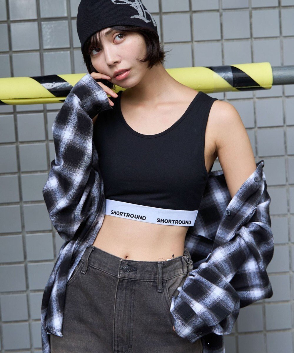 【ウィゴー/WEGO】のロゴブラトップ インテリア・キッズ・メンズ・レディースファッション・服の通販 founy(ファニー) ファッション Fashion レディースファッション Fashion for Women トップス・カットソー Cut & Sew Tops インナー Innerwear シンプル Simple, Minimal スマホ Smartphone, Mobile Device タンク Tank Top, Sleeveless Top トレンド Trend, Trending Now A/W・秋冬 Autumn/Winter ブラック|ID: prp329100004680370 ipo3291000000034515410