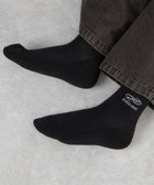 【ウィゴー/WEGO】の底パイル刺繍デザインソックス(丈14㎝) 人気、トレンドファッション・服の通販 founy(ファニー) ファッション Fashion レディースファッション Fashion for Women ソックス&靴下 Socks & Hosiery レッグウェア・ストッキング Legwear & Hosiery クッション Cushion, Throw Pillow スマホ Smartphone, Mobile Device ソックス Socks, Hosiery ワンポイント One Point, Statement Accent thumbnail ブラック|ID: prp329100004680371 ipo3291000000033807130