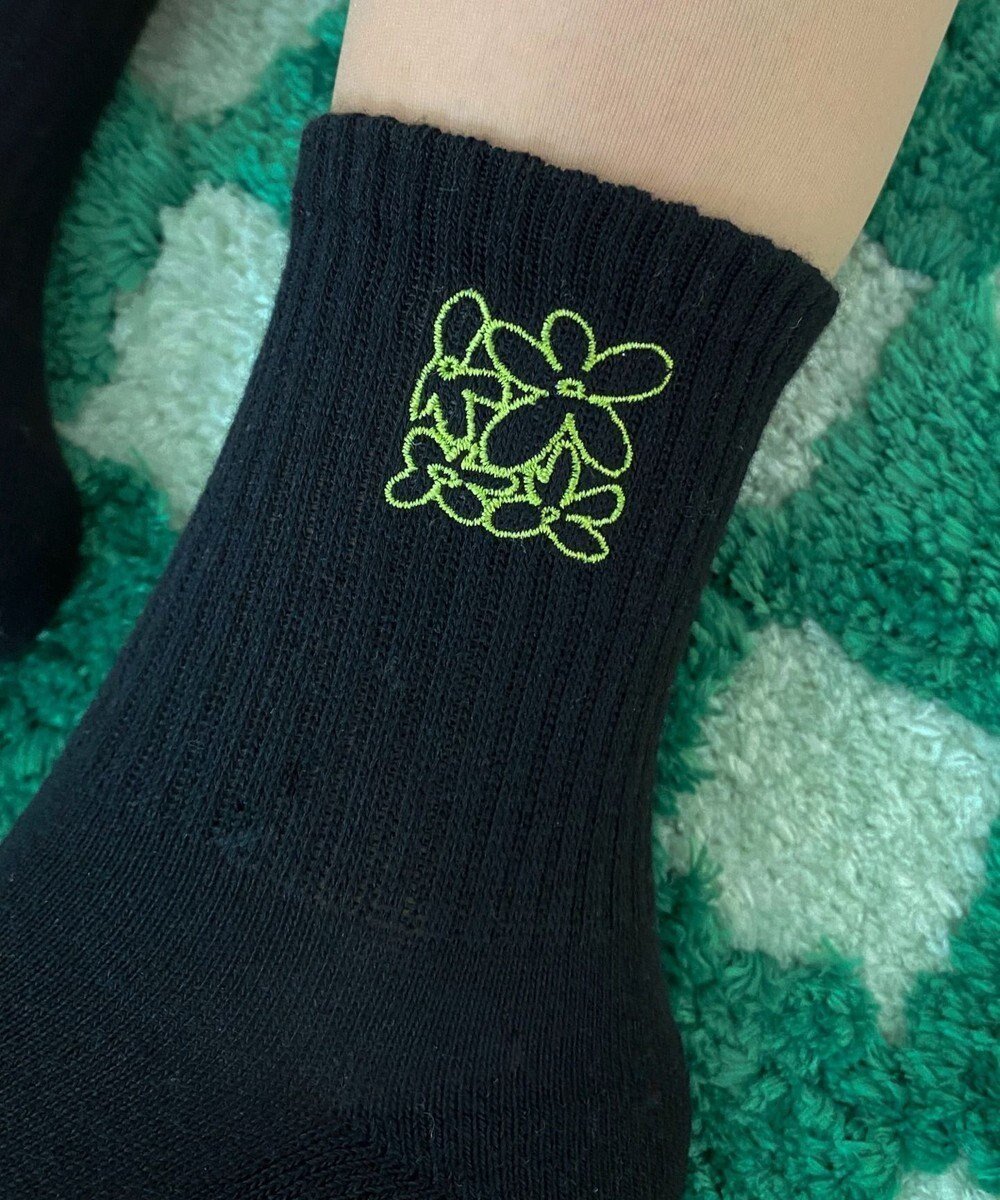 【ウィゴー/WEGO】の底パイル刺繍デザインソックス(丈14㎝) インテリア・キッズ・メンズ・レディースファッション・服の通販 founy(ファニー) ファッション Fashion レディースファッション Fashion for Women ソックス&靴下 Socks & Hosiery レッグウェア・ストッキング Legwear & Hosiery クッション Cushion, Throw Pillow スマホ Smartphone, Mobile Device ソックス Socks, Hosiery ワンポイント One Point, Statement Accent 柄1|ID: prp329100004680371 ipo3291000000033807131