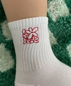 【ウィゴー/WEGO】の底パイル刺繍デザインソックス(丈14㎝) 人気、トレンドファッション・服の通販 founy(ファニー) ファッション Fashion レディースファッション Fashion for Women ソックス&靴下 Socks & Hosiery レッグウェア・ストッキング Legwear & Hosiery クッション Cushion, Throw Pillow スマホ Smartphone, Mobile Device ソックス Socks, Hosiery ワンポイント One Point, Statement Accent thumbnail 柄2|ID: prp329100004680371 ipo3291000000033807132