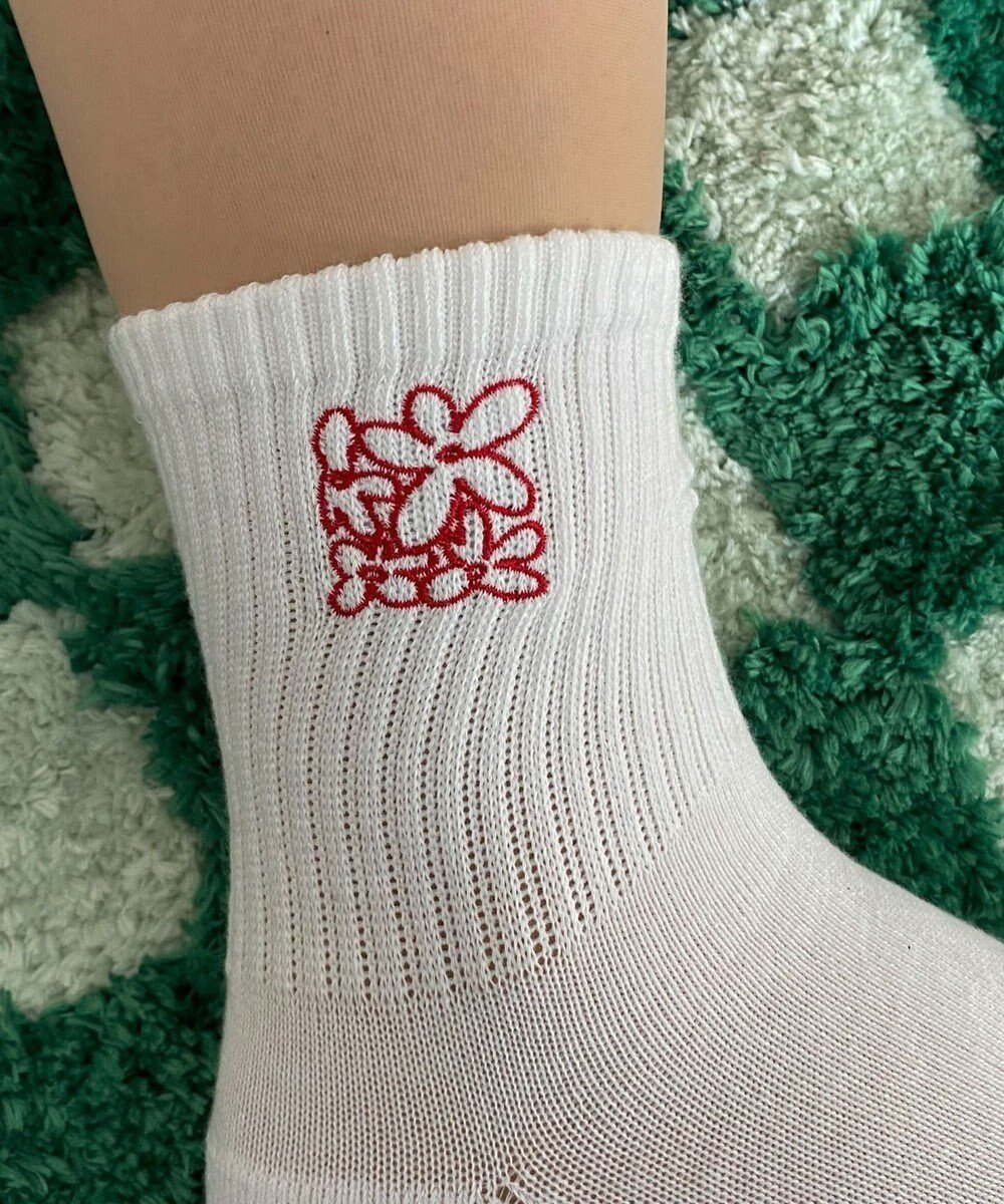 【ウィゴー/WEGO】の底パイル刺繍デザインソックス(丈14㎝) インテリア・キッズ・メンズ・レディースファッション・服の通販 founy(ファニー) ファッション Fashion レディースファッション Fashion for Women ソックス&靴下 Socks & Hosiery レッグウェア・ストッキング Legwear & Hosiery クッション Cushion, Throw Pillow スマホ Smartphone, Mobile Device ソックス Socks, Hosiery ワンポイント One Point, Statement Accent 柄2|ID: prp329100004680371 ipo3291000000033807132