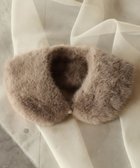 【ティアクラッセ/Tiaclasse】のエコファー付け襟ティペット 人気、トレンドファッション・服の通販 founy(ファニー) ファッション Fashion レディースファッション Fashion for Women マフラー・スヌード / 冬小物の定番 Scarves & Mufflers インナー Innerwear シンプル Simple, Minimal ストーン Stone, Gem-Like スヌード Snood, Infinity Scarf フェイクファー Faux Fur, Imitation Fur フォーマル Formal, Dressy マグネット Magnet, Magnetic Closure マフラー Scarf, Muffler A/W・秋冬 Autumn/Winter thumbnail ベージュ|ID: prp329100004680375 ipo3291000000033807147