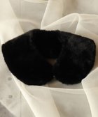 【ティアクラッセ/Tiaclasse】のエコファー付け襟ティペット 人気、トレンドファッション・服の通販 founy(ファニー) ファッション Fashion レディースファッション Fashion for Women マフラー・スヌード / 冬小物の定番 Scarves & Mufflers インナー Innerwear シンプル Simple, Minimal ストーン Stone, Gem-Like スヌード Snood, Infinity Scarf フェイクファー Faux Fur, Imitation Fur フォーマル Formal, Dressy マグネット Magnet, Magnetic Closure マフラー Scarf, Muffler A/W・秋冬 Autumn/Winter thumbnail ブラック|ID: prp329100004680375 ipo3291000000033807149