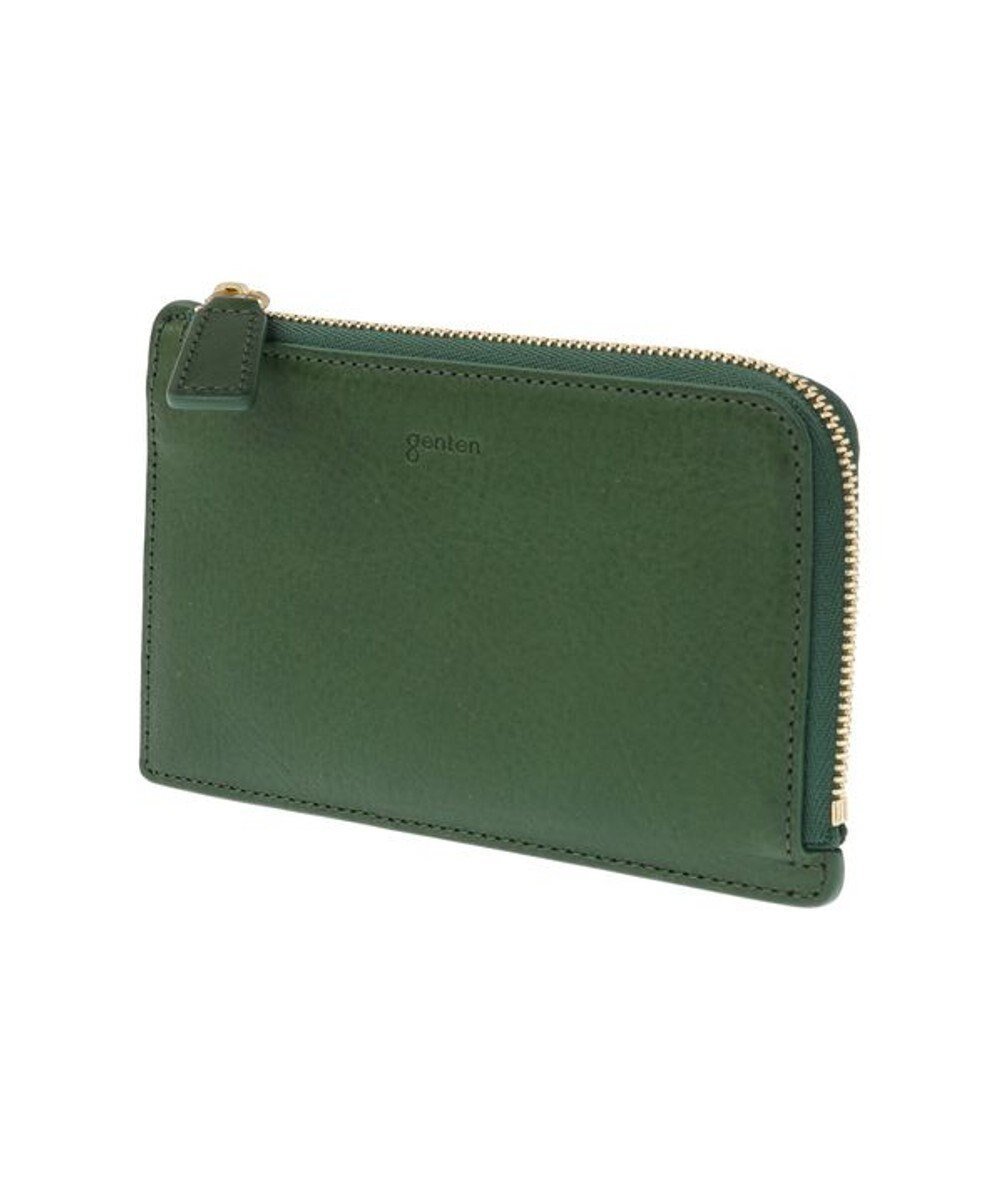 【ゲンテン/genten】のミネルヴァ2 フラグメントケース インテリア・キッズ・メンズ・レディースファッション・服の通販 founy(ファニー) 　ファッション　Fashion　レディースファッション　Fashion for Women　ミニ財布・二つ折り財布　Wallets & Card Cases　インド　Indian Textile　クール　Cool, Chic　軽量　Lightweight, Ultra Light　シンプル　Simple, Minimal　財布　Wallet, Purse　グリーン|ID: prp329100004680376 ipo3291000000033807152