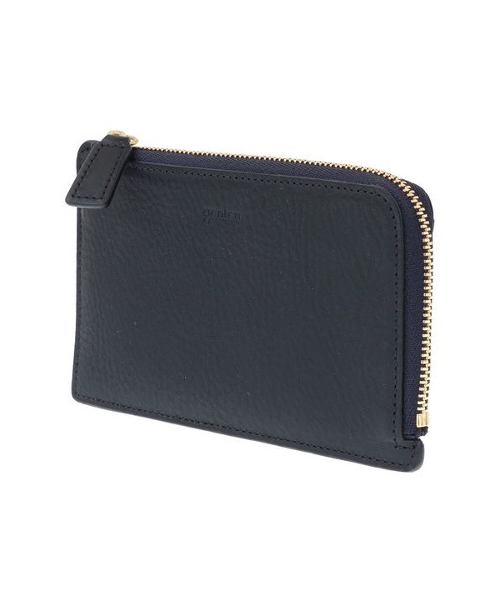 【ゲンテン/genten】のミネルヴァ2 フラグメントケース インテリア・キッズ・メンズ・レディースファッション・服の通販 founy(ファニー) 　ファッション　Fashion　レディースファッション　Fashion for Women　ミニ財布・二つ折り財布　Wallets & Card Cases　インド　Indian Textile　クール　Cool, Chic　軽量　Lightweight, Ultra Light　シンプル　Simple, Minimal　財布　Wallet, Purse　ネイビー|ID: prp329100004680376 ipo3291000000033807153