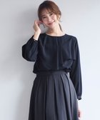 【エニィ スィス/any SiS】の【洗える】ケープフリル ブラウス 人気、トレンドファッション・服の通販 founy(ファニー) ファッション Fashion レディースファッション Fashion for Women トップス・カットソー Cut & Sew Tops シャツ・ブラウス・オフィスカジュアル Elegant Blouses & Button-Ups ギャザー Gathered, Ruffled ジョーゼット Georgette, Semi-Sheer Fabric セレモニー Ceremony フリル Frill, Ruffle フレア Flare, Flared エレガント 上品 Elegant 夏 Summer 新作・新入荷 New Arrivals / New In 春 Spring S/S・春夏 SS, Spring/Summer, Warm Season 洗える Machine Washable ビジネス 仕事 通勤 Business / Work / Commuting thumbnail ネイビー|ID: prp329100004680385 ipo3291000000034282461