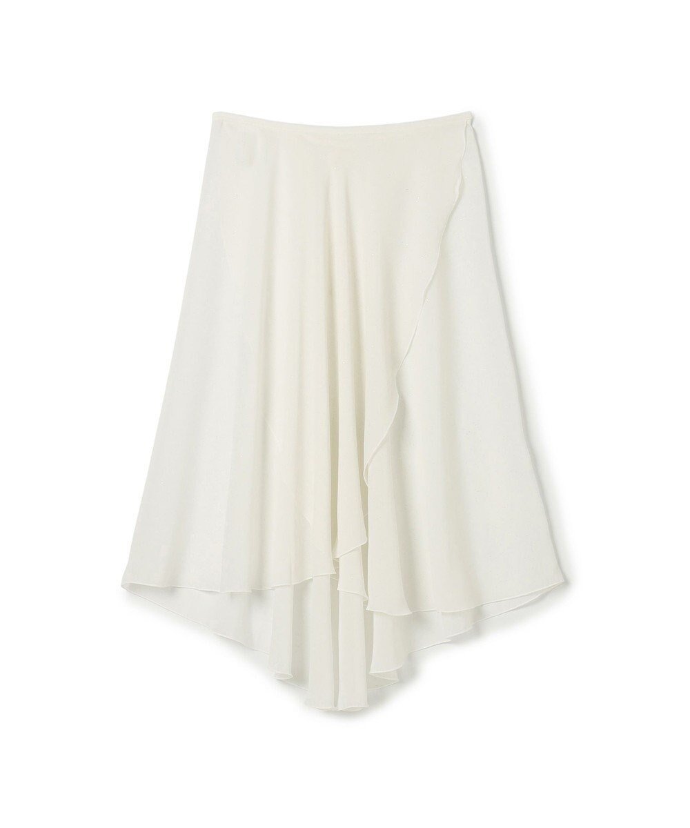 【チャコット/Chacott】の◎【Nela ライン】巻きスカート インテリア・キッズ・メンズ・レディースファッション・服の通販 founy(ファニー) 　ファッション　Fashion　レディースファッション　Fashion for Women　スカート　Skirts　シフォン　Chiffon, Lightweight Fabric　フレア　Flare, Flared　プリント　Print, Printed Pattern　エレガント 上品　Elegant　オフホワイト|ID: prp329100004680394 ipo3291000000033807213