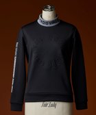 【23区 ゴルフ/NIJYUSANKU GOLF】の【WOMEN】ストレッチ 裏フリース ストレッチ性抜群 優しい肌ざわり ブラック系|ID: prp329100004680398 ipo3291000000035571913