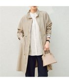 【自由区/JIYU-KU】の【カタログ掲載・撥水加工・洗える】コットンナイロンタッサーライナー付きスタンドカラー コート ベージュ|ID: prp329100004680402 ipo3291000000033807248