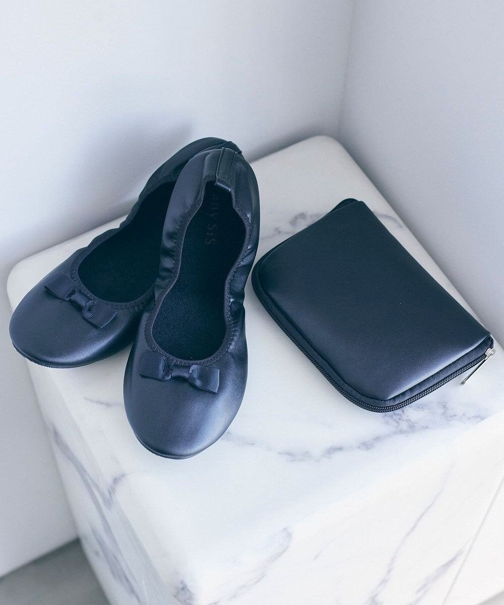 【エニィ スィス/any SiS】の【バッグ付】折りたたみ スリッパ インテリア・キッズ・メンズ・レディースファッション・服の通販 founy(ファニー) ファッション Fashion レディースファッション Fashion for Women コンパクト Compact, Small Size シューズ Shoes, Footwear スリッパ Slippers, Room Shoes フォーマル Formal, Dressy ポーチ Pouch, Small Case 夏 Summer 新作・新入荷 New Arrivals / New In S/S・春夏 SS, Spring/Summer, Warm Season A/W・秋冬 Autumn/Winter 軽量 Lightweight, Ultra Light ブラック|ID: prp329100004680407 ipo3291000000034282465