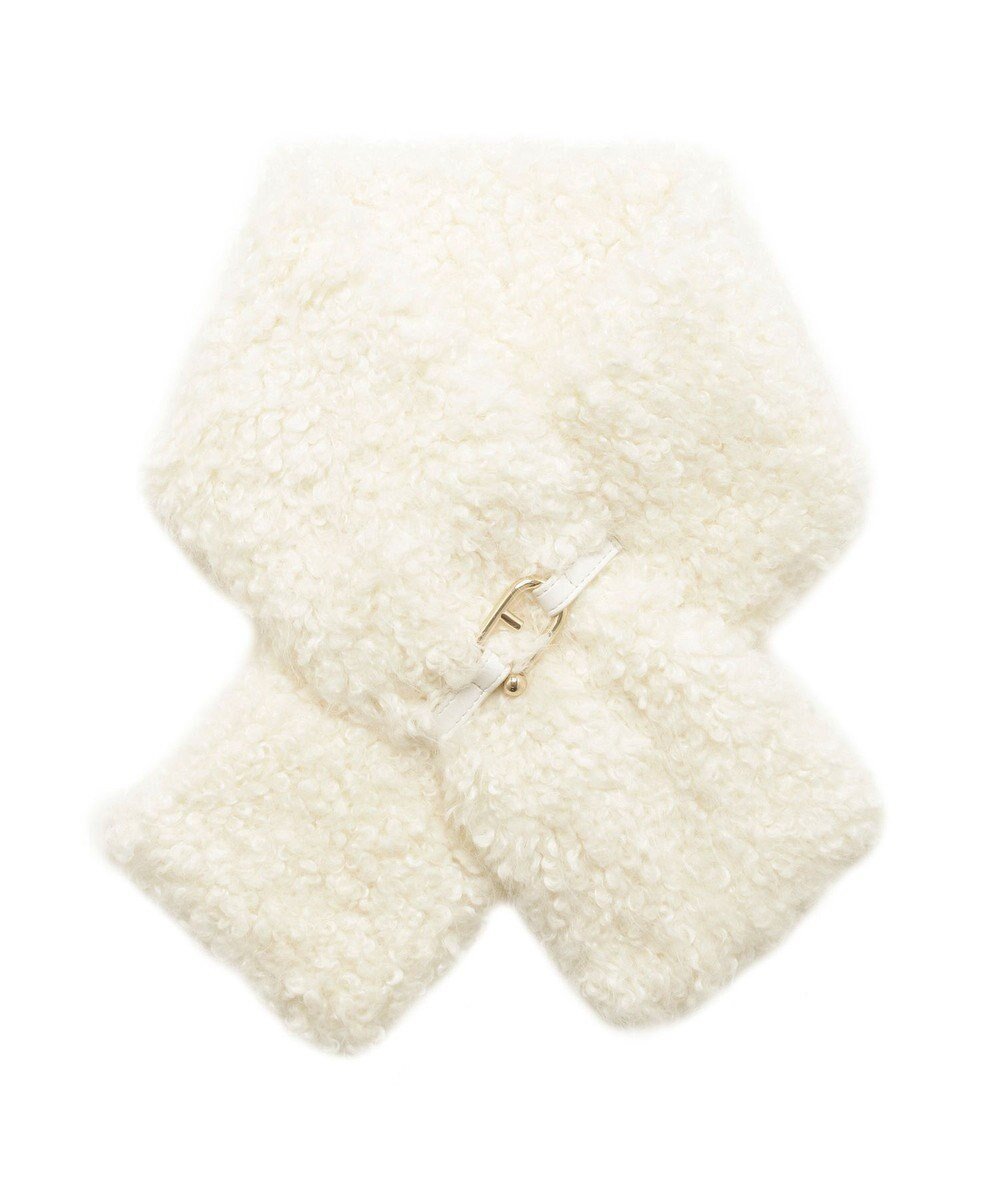 【ムーンバット/MOONBAT】のFURULA プードルファーマフラー インテリア・キッズ・メンズ・レディースファッション・服の通販 founy(ファニー) 　ファッション　Fashion　レディースファッション　Fashion for Women　マフラー・スヌード / 冬小物の定番　Scarves & Mufflers　イタリア　Italy　エレガント 上品　Elegant　コレクション　Collection, Seasonal Line　スヌード　Snood, Infinity Scarf　パターン　Pattern, Design Print　防寒　Cold Protection, Winter-Ready　マフラー　Scarf, Muffler　A/W・秋冬　Autumn/Winter　オフホワイト|ID: prp329100004680408 ipo3291000000033807268