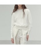 【ベイジ,/BEIGE,】の【洗える】MYRTLE / チュールレイヤードクルーネックトップス Ecru|ID: prp329100004680426 ipo3291000000033807331