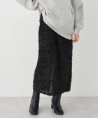 【アースミュージックアンドエコロジー/earth music&ecology】のフラワーチュールナロースカート Black|ID: prp329100004680439 ipo3291000000033807389