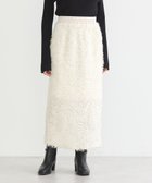 【アースミュージックアンドエコロジー/earth music&ecology】のフラワーチュールナロースカート Off White|ID: prp329100004680439 ipo3291000000033807390