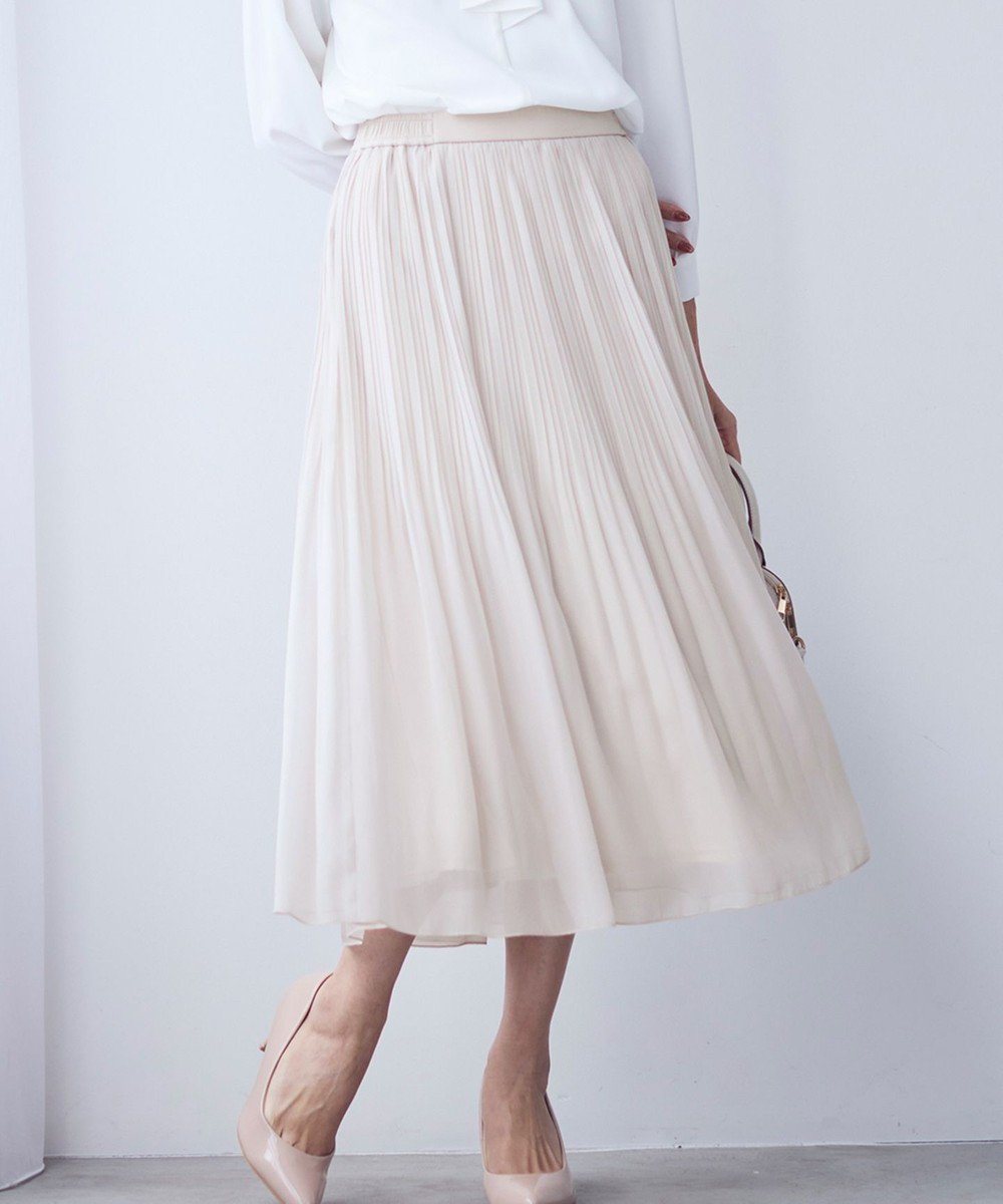 【エニィ スィス/any SiS】の【洗える】シャイニープリーツ スカート 人気、トレンドファッション・服の通販 founy(ファニー) 　ファッション　Fashion　レディースファッション　Fashion for Women　スカート　Skirts　プリーツスカート / 上品フェミニンスタイル　Pleated Skirts　シフォン　Chiffon, Lightweight Fabric　ブライト　Bright, Shiny　プリーツ　Pleats, Pleated　リラックス　Relax, Relaxed Fit　エレガント 上品　Elegant　夏　Summer　春　Spring　S/S・春夏　SS, Spring/Summer, Warm Season　洗える　Machine Washable　 other-1|ID: prp329100004680445 ipo3291000000034819481