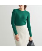 【グリーンパークス/Green Parks】のプチケーブルクルーネックニットプルオーバー 人気、トレンドファッション・服の通販 founy(ファニー) ファッション Fashion レディースファッション Fashion for Women トップス・カットソー Cut & Sew Tops ニット Knit Tops & Sweaters カジュアルプルオーバー・ニットトップス Pullovers & Knit Tops / Casual Pullovers おすすめ Recommended / Our Picks インナー Innerwear ジャケット Jacket, Outerwear セーター Sweater, Knitwear フィット Fit, Slim Fit ポケット Pocket, Pocket Detail エレガント 上品 Elegant A/W・秋冬 Autumn/Winter thumbnail Green|ID: prp329100004680450 ipo3291000000033807431