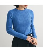【グリーンパークス/Green Parks】のプチケーブルクルーネックニットプルオーバー 人気、トレンドファッション・服の通販 founy(ファニー) ファッション Fashion レディースファッション Fashion for Women トップス・カットソー Cut & Sew Tops ニット Knit Tops & Sweaters カジュアルプルオーバー・ニットトップス Pullovers & Knit Tops / Casual Pullovers おすすめ Recommended / Our Picks インナー Innerwear ジャケット Jacket, Outerwear セーター Sweater, Knitwear フィット Fit, Slim Fit ポケット Pocket, Pocket Detail エレガント 上品 Elegant A/W・秋冬 Autumn/Winter thumbnail Blue|ID: prp329100004680450 ipo3291000000033807432