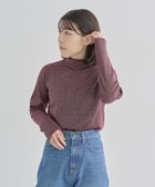 【グリーンパークス/Green Parks】のラメリブタートルプルオーバー Bordeaux|ID: prp329100004680452 ipo3291000000033807440