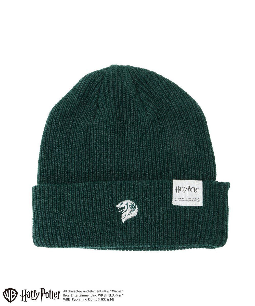 【グリーンパークス/Green Parks】のハリー・ポッター/ニットキャップ インテリア・キッズ・メンズ・レディースファッション・服の通販 founy(ファニー) 　ファッション　Fashion　レディースファッション　Fashion for Women　トップス・カットソー　Cut & Sew Tops　ニット　Knit Tops & Sweaters　キャップ&ハット　Hats & Caps　おすすめ　Recommended / Our Picks　キャップ　Cap, Baseball Cap　フィット　Fit, Slim Fit　ポケット　Pocket, Pocket Detail　モチーフ　Motif, Design Theme　ワンポイント　One Point, Statement Accent　帽子　Hat, Headwear　Green|ID: prp329100004680455 ipo3291000000033807455