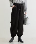 【グリーンパークス/Green Parks】の・SUGAR SPOONスエードポンチカーゴパンツ Black|ID: prp329100004680456 ipo3291000000033807460