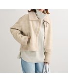 【グリーンパークス/Green Parks】のフェイクムートンブルゾン Beige|ID: prp329100004680459 ipo3291000000033807472