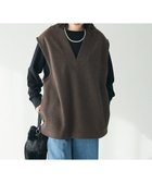 【クラフトスタンダードブティック/CRAFT STANDARD BOUTIQUE】のウール風圧縮ベスト Brown|ID: prp329100004680469 ipo3291000000033807510
