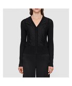 【ジョゼフ/JOSEPH】のレース ニット Vネックカーディガン 人気、トレンドファッション・服の通販 founy(ファニー) ファッション Fashion レディースファッション Fashion for Women トップス・カットソー Cut & Sew Tops ニット Knit Tops & Sweaters カーディガン・羽織り Layered Style Cardigans Vネックトップス V-Neck Tops / V-Cut Neckline Shirts カーディガン Cardigan, Knitwear シルク Silk, 100% Silk フィット Fit, Slim Fit フロント Front, Front Design レギュラー Regular, Standard Fit レース Lace, Lace Fabric A/W・秋冬 Autumn/Winter 軽量 Lightweight, Ultra Light thumbnail Black|ID: prp329100004680481 ipo3291000000033807556